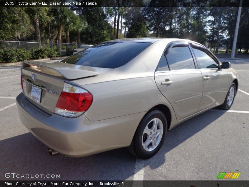 Desert Sand Mica / Taupe 2005 Toyota Camry LE