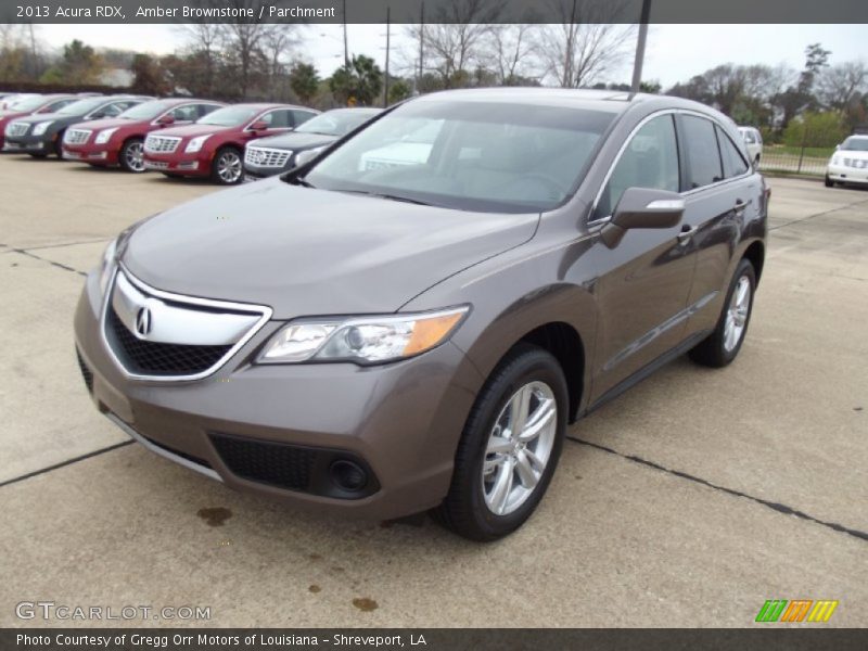 Amber Brownstone / Parchment 2013 Acura RDX