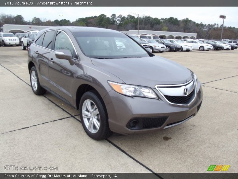 Amber Brownstone / Parchment 2013 Acura RDX