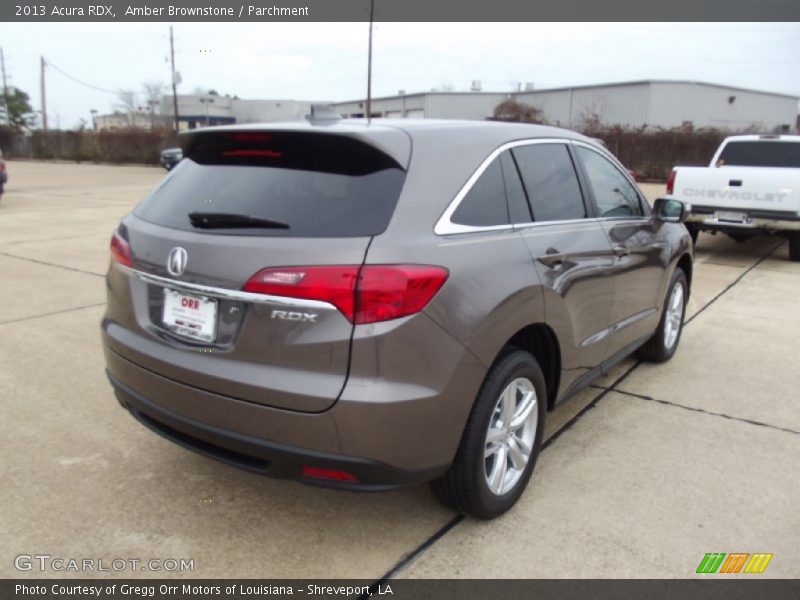 Amber Brownstone / Parchment 2013 Acura RDX