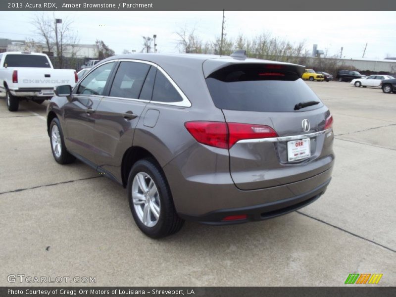 Amber Brownstone / Parchment 2013 Acura RDX
