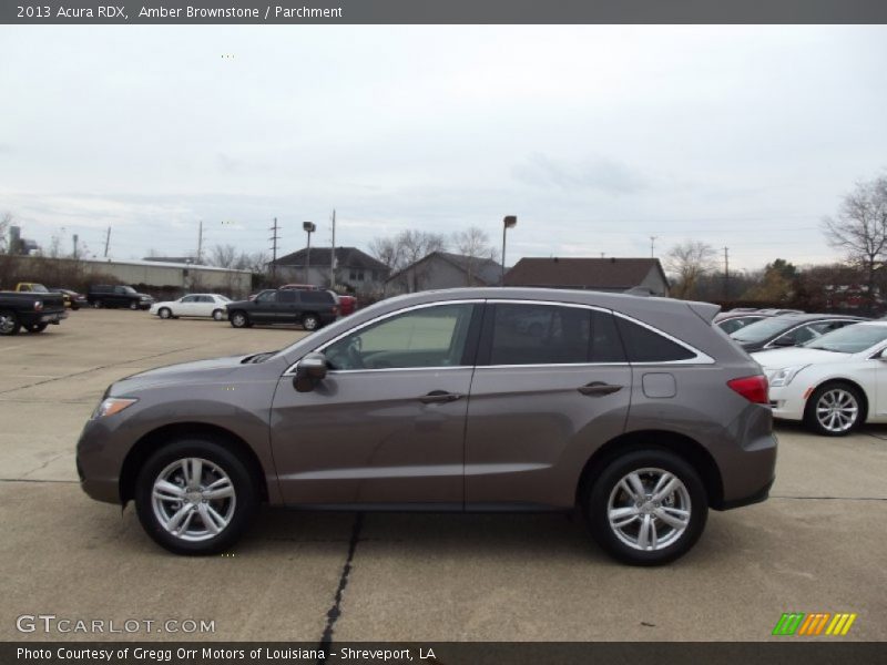 Amber Brownstone / Parchment 2013 Acura RDX