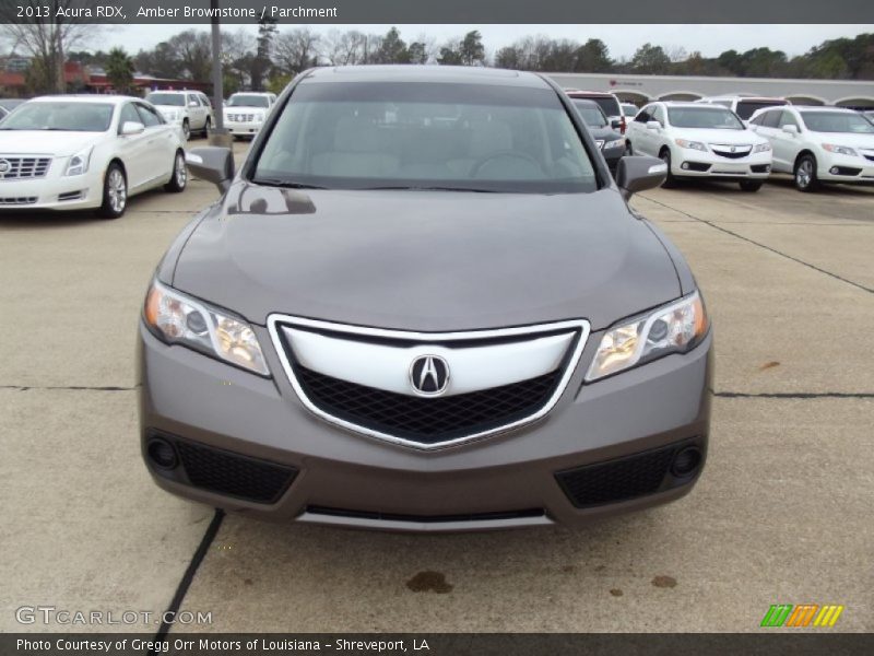 Amber Brownstone / Parchment 2013 Acura RDX
