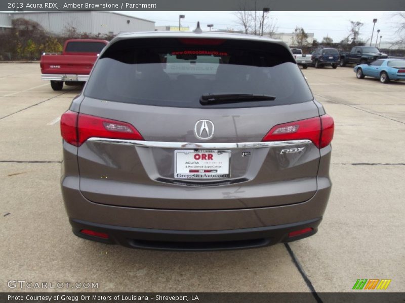Amber Brownstone / Parchment 2013 Acura RDX