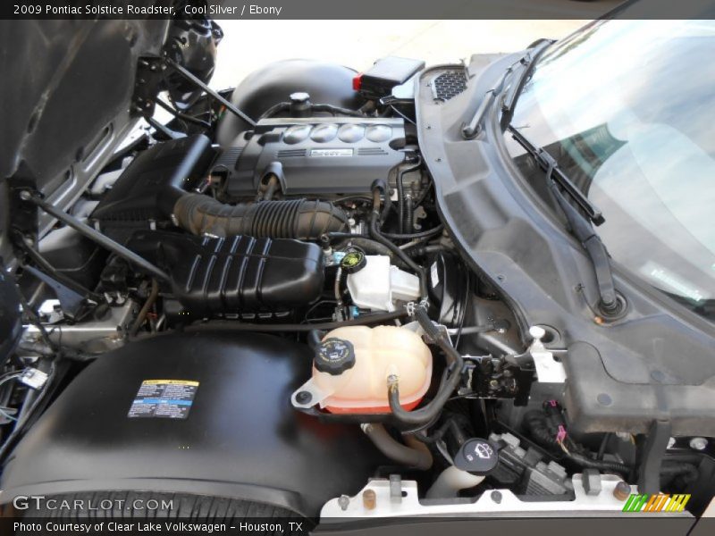 Cool Silver / Ebony 2009 Pontiac Solstice Roadster