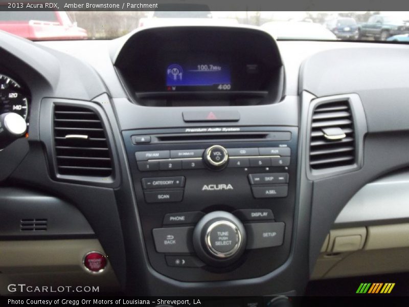 Amber Brownstone / Parchment 2013 Acura RDX