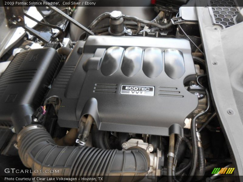 Cool Silver / Ebony 2009 Pontiac Solstice Roadster
