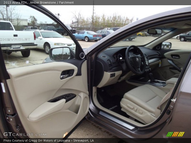 Amber Brownstone / Parchment 2013 Acura RDX