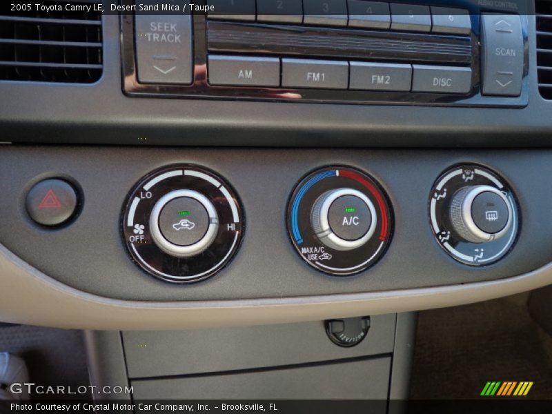 Desert Sand Mica / Taupe 2005 Toyota Camry LE