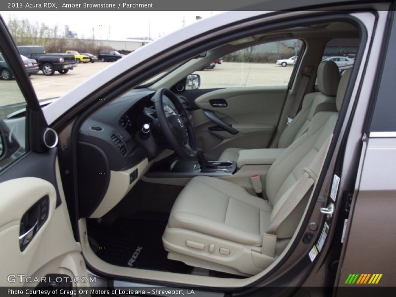 Amber Brownstone / Parchment 2013 Acura RDX