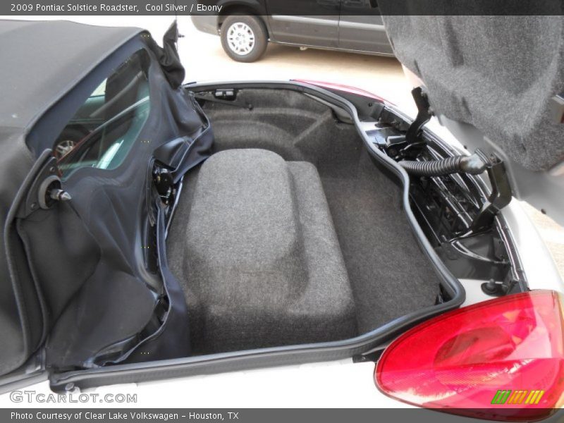 Cool Silver / Ebony 2009 Pontiac Solstice Roadster
