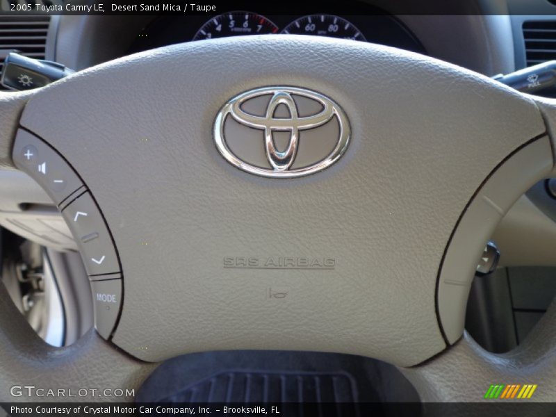 Desert Sand Mica / Taupe 2005 Toyota Camry LE