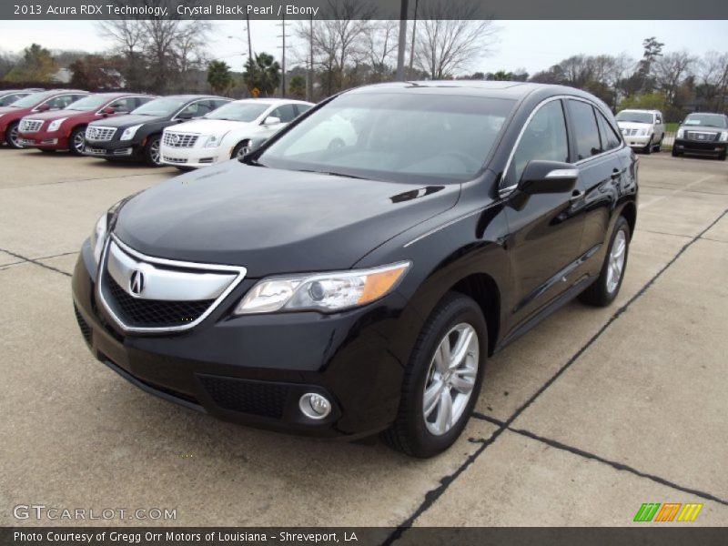 Crystal Black Pearl / Ebony 2013 Acura RDX Technology