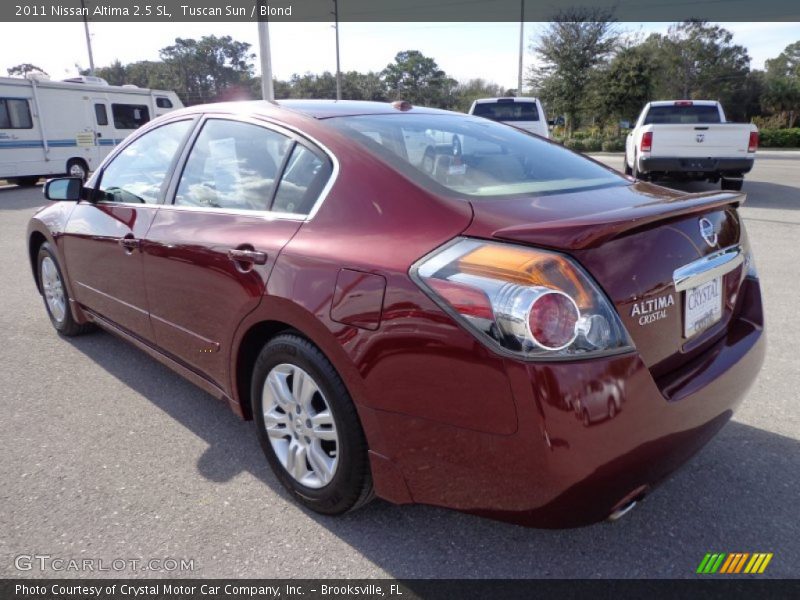 Tuscan Sun / Blond 2011 Nissan Altima 2.5 SL