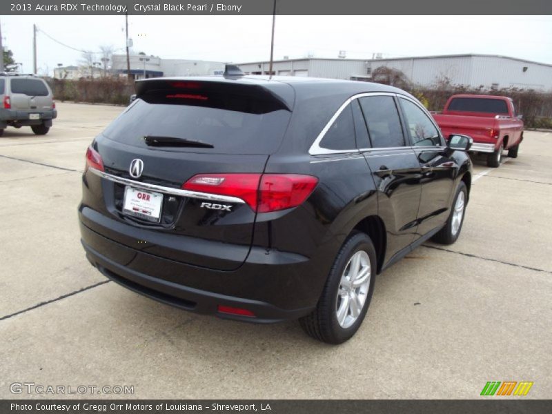 Crystal Black Pearl / Ebony 2013 Acura RDX Technology