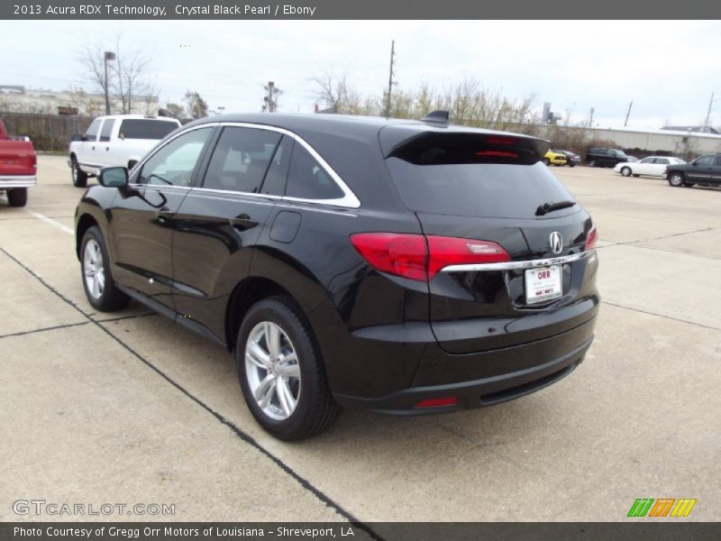 Crystal Black Pearl / Ebony 2013 Acura RDX Technology