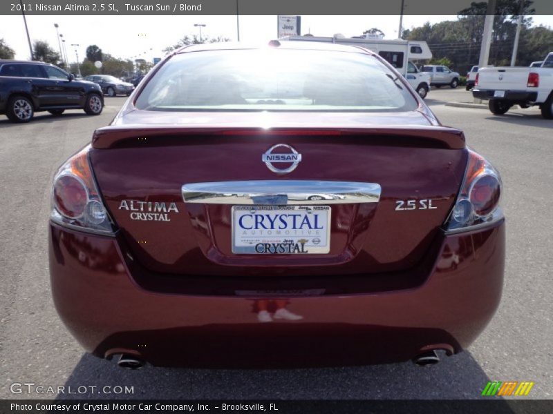 Tuscan Sun / Blond 2011 Nissan Altima 2.5 SL