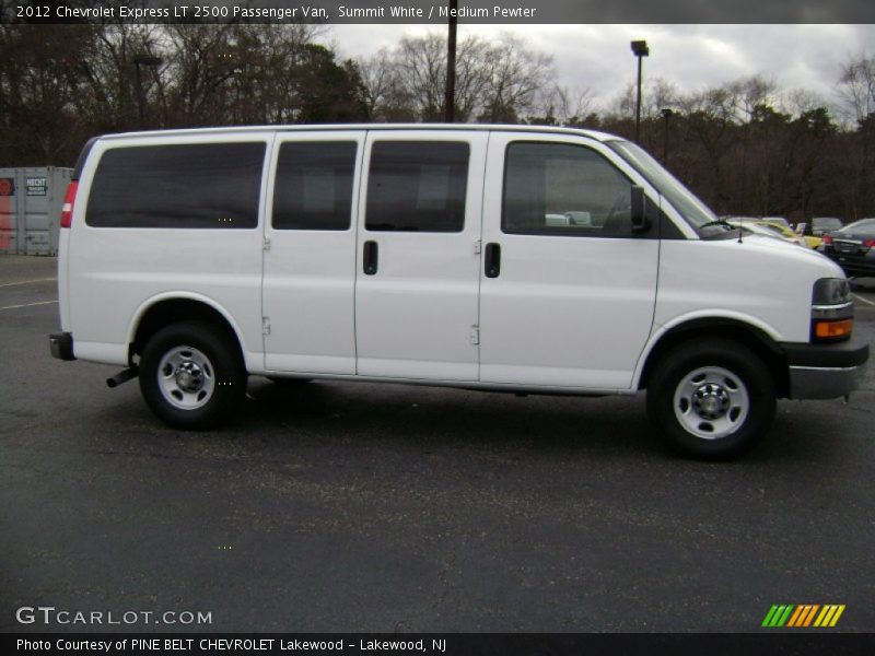 Summit White / Medium Pewter 2012 Chevrolet Express LT 2500 Passenger Van