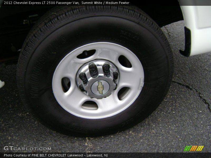 Summit White / Medium Pewter 2012 Chevrolet Express LT 2500 Passenger Van
