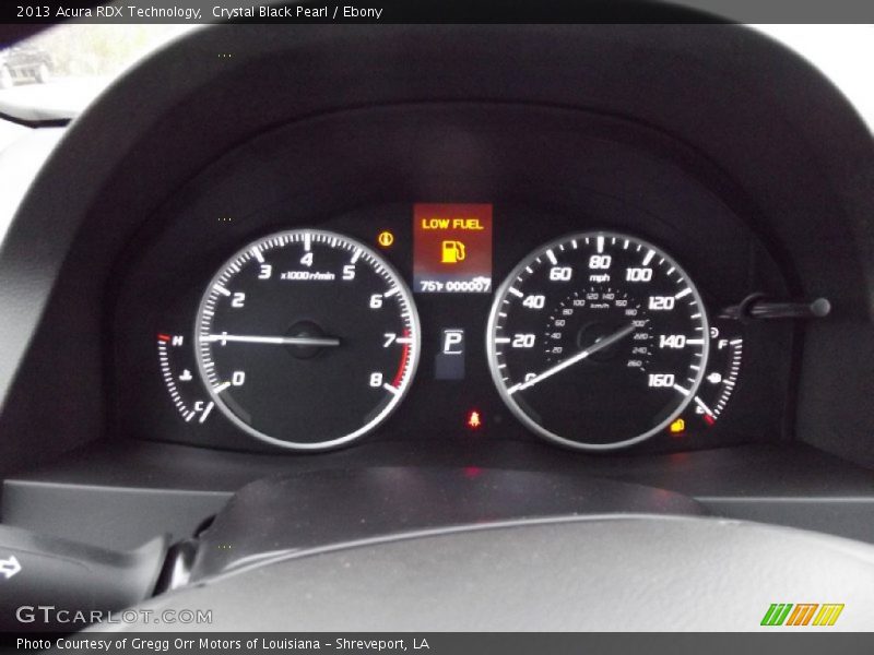 Crystal Black Pearl / Ebony 2013 Acura RDX Technology