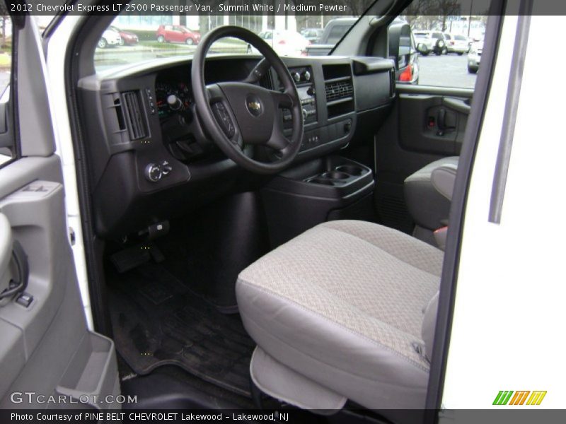 Summit White / Medium Pewter 2012 Chevrolet Express LT 2500 Passenger Van