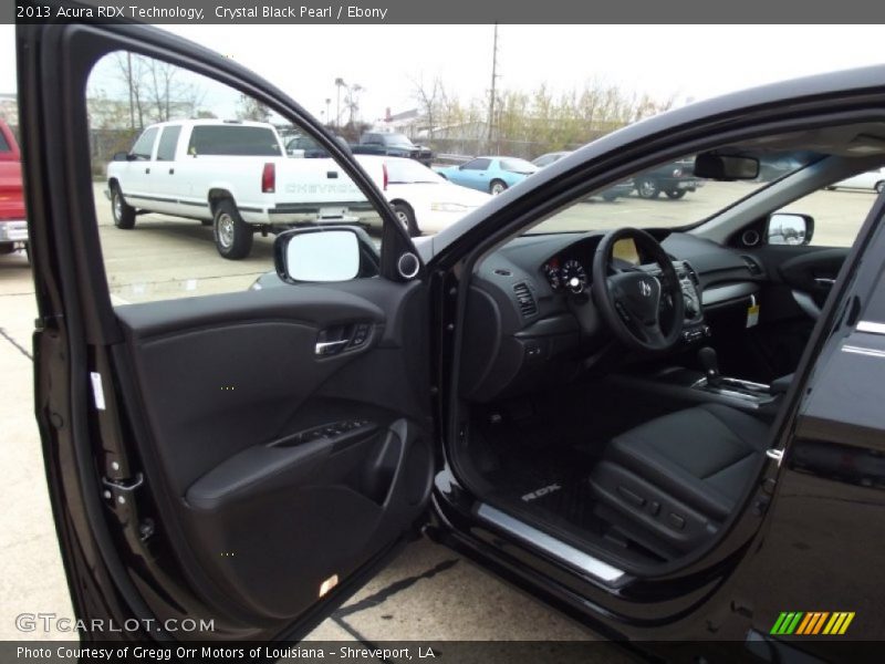 Crystal Black Pearl / Ebony 2013 Acura RDX Technology