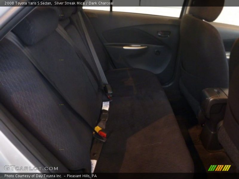 Silver Streak Mica / Dark Charcoal 2008 Toyota Yaris S Sedan