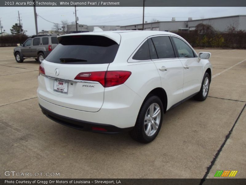White Diamond Pearl / Parchment 2013 Acura RDX Technology