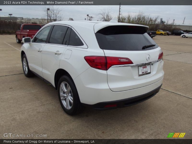 White Diamond Pearl / Parchment 2013 Acura RDX Technology
