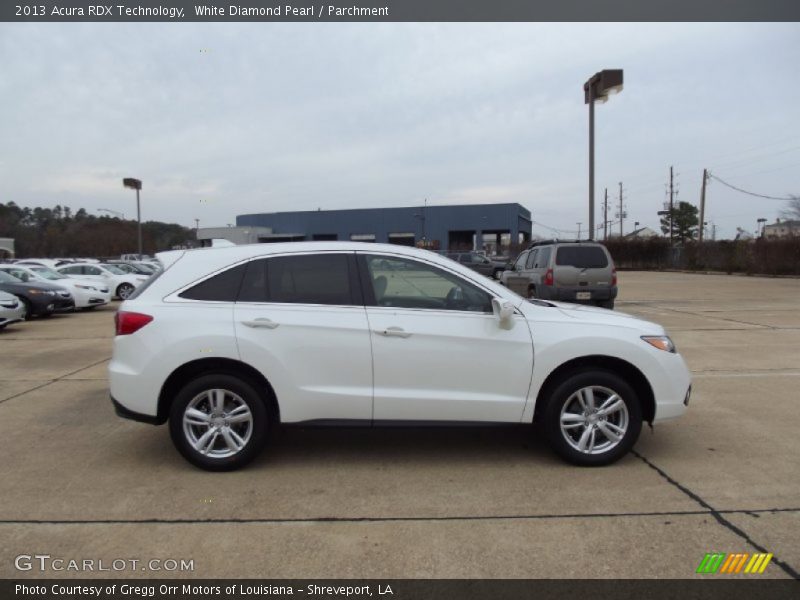 White Diamond Pearl / Parchment 2013 Acura RDX Technology