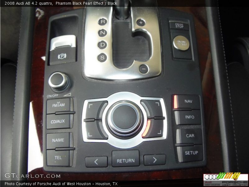 Phantom Black Pearl Effect / Black 2008 Audi A8 4.2 quattro