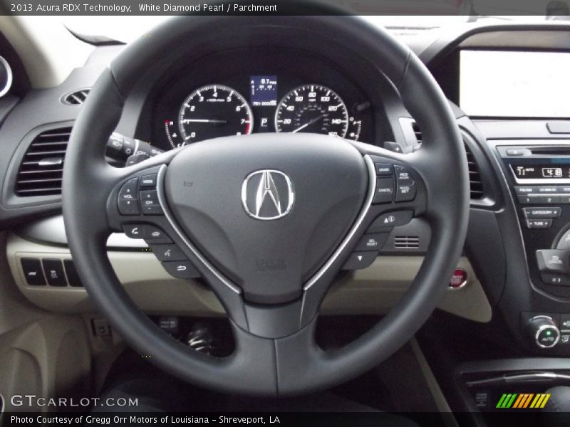 White Diamond Pearl / Parchment 2013 Acura RDX Technology