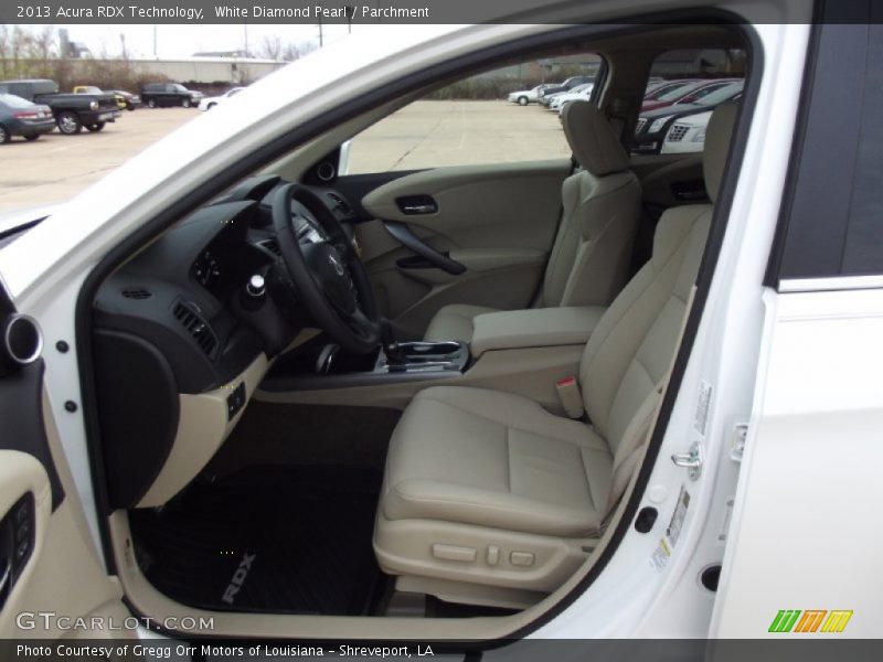 White Diamond Pearl / Parchment 2013 Acura RDX Technology