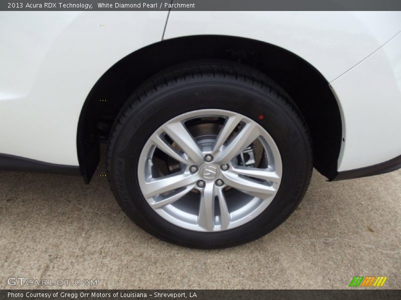White Diamond Pearl / Parchment 2013 Acura RDX Technology
