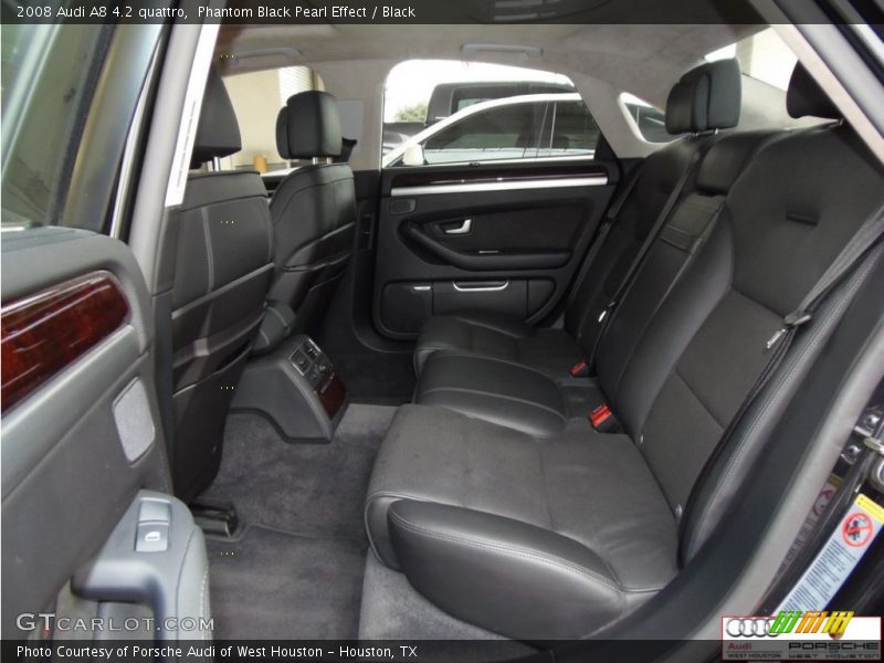 Phantom Black Pearl Effect / Black 2008 Audi A8 4.2 quattro