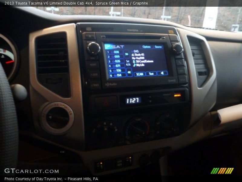 Spruce Green Mica / Graphite 2013 Toyota Tacoma V6 Limited Double Cab 4x4