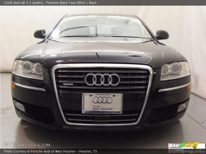 Phantom Black Pearl Effect / Black 2008 Audi A8 4.2 quattro
