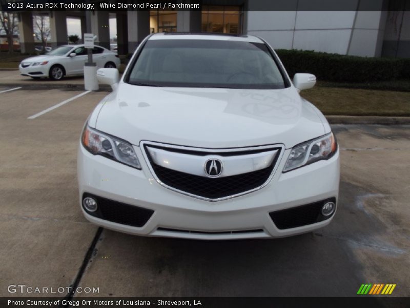 White Diamond Pearl / Parchment 2013 Acura RDX Technology