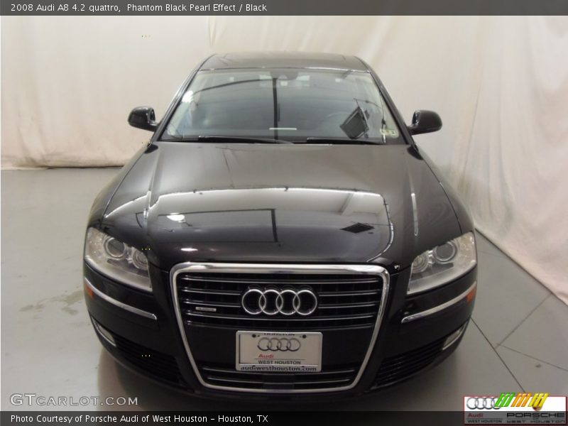 Phantom Black Pearl Effect / Black 2008 Audi A8 4.2 quattro