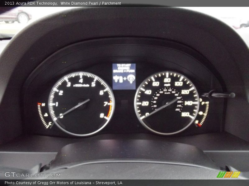 White Diamond Pearl / Parchment 2013 Acura RDX Technology