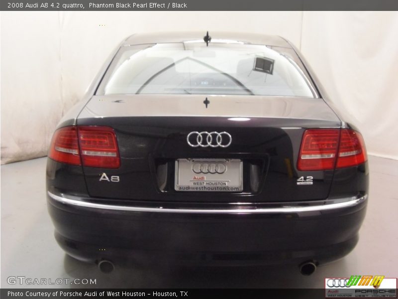 Phantom Black Pearl Effect / Black 2008 Audi A8 4.2 quattro