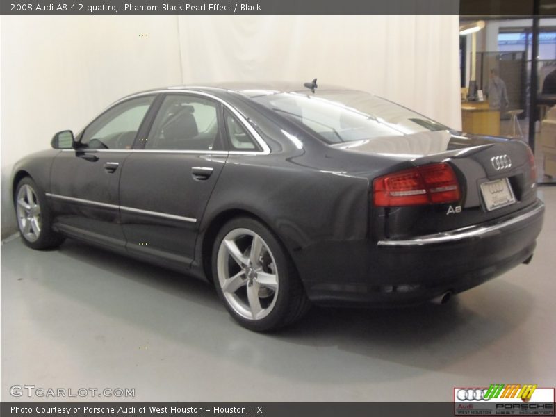 Phantom Black Pearl Effect / Black 2008 Audi A8 4.2 quattro