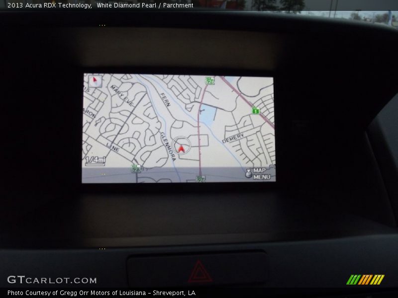 White Diamond Pearl / Parchment 2013 Acura RDX Technology