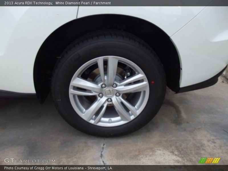 White Diamond Pearl / Parchment 2013 Acura RDX Technology
