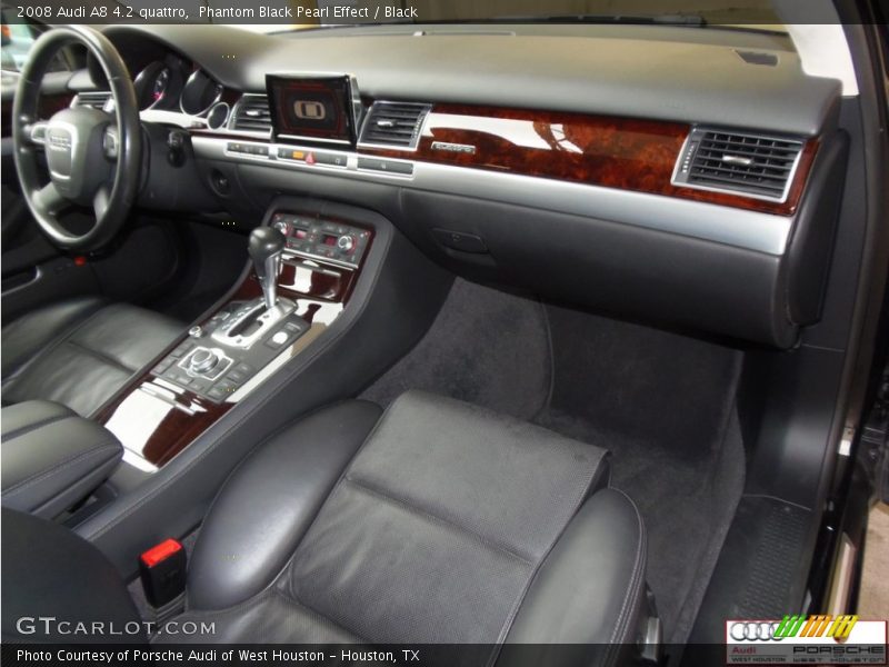 Phantom Black Pearl Effect / Black 2008 Audi A8 4.2 quattro