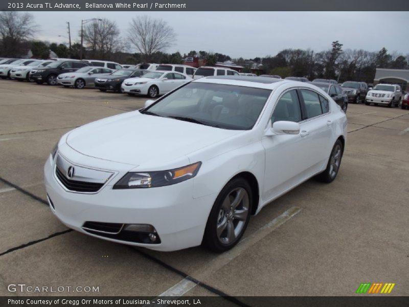 Bellanova White Pearl / Parchment 2013 Acura TL Advance