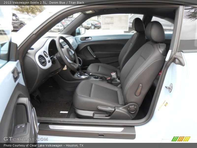 Denim Blue / Titan Black 2013 Volkswagen Beetle 2.5L