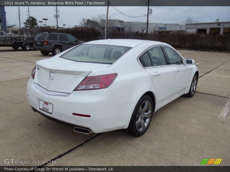 Bellanova White Pearl / Parchment 2013 Acura TL Advance