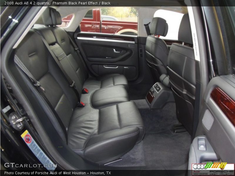 Phantom Black Pearl Effect / Black 2008 Audi A8 4.2 quattro