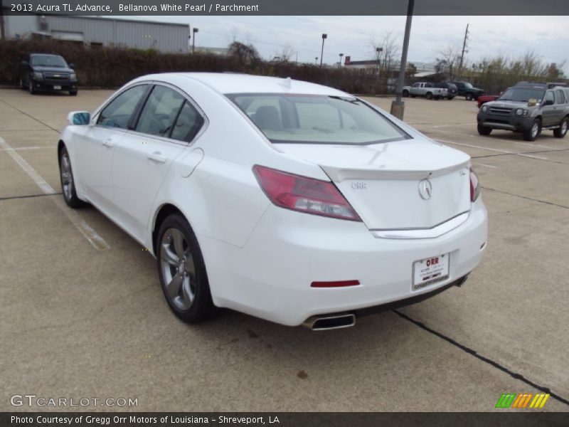 Bellanova White Pearl / Parchment 2013 Acura TL Advance